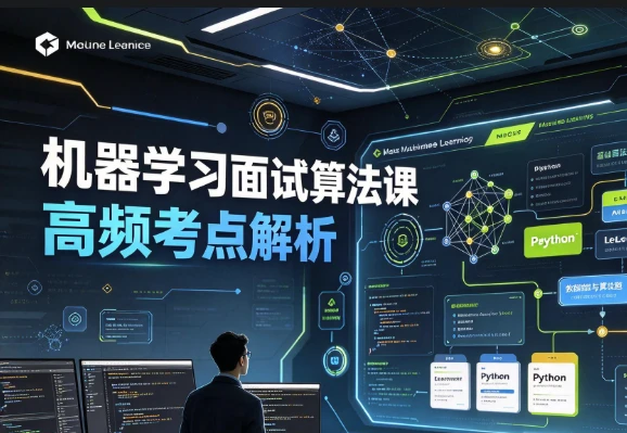 机器学习面试算法课-酷软