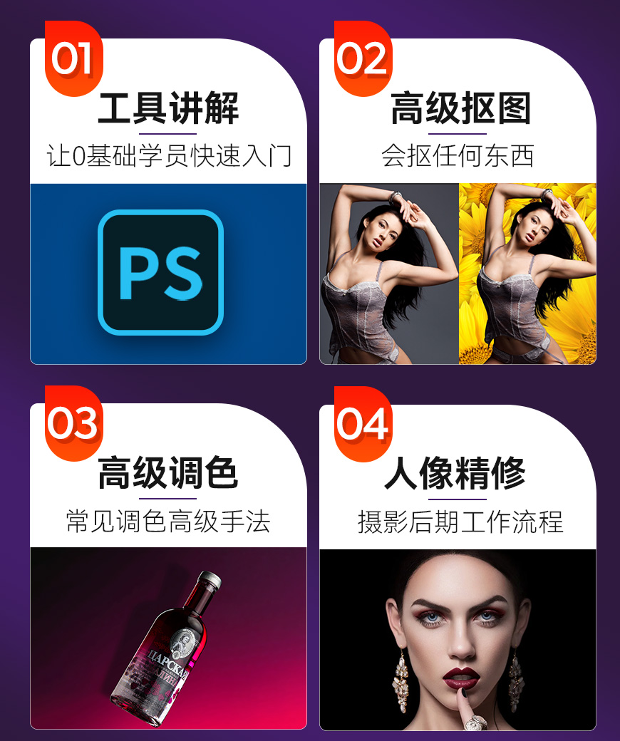 图片[1]-【Photoshop教程】淘宝美工视频教程之基础篇+中级篇+高级篇+动画篇-酷软
