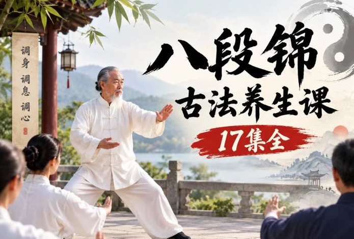 图片[1]-八段锦古法养生课-酷软