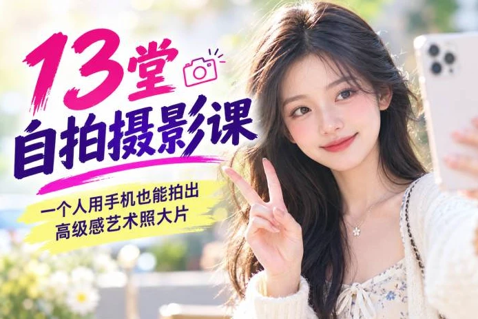 图片[1]-13堂自拍摄影课-酷软